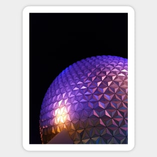 Spaceship Earth- Offset Sticker